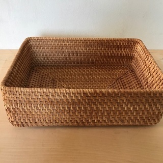 無印良品 重ねるラタン籠（小）の画像