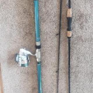 釣り竿2本セット