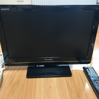 液晶TV 値下げします！シャープ　LED AQUOS19型　20...
