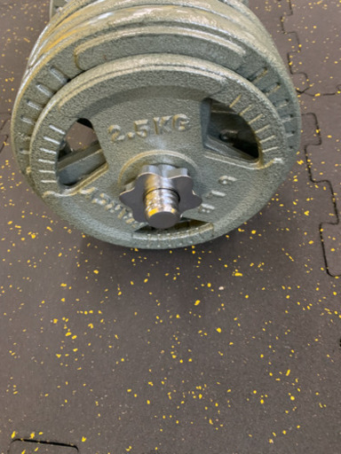 スクリューダンベル　37.3kg 2個