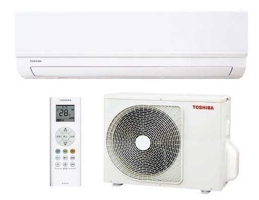 ☆新品☆エアコン　東芝 6畳用(RAS-2219TM-W)　標準工事費込み！☆販売・施工、同一会社で安心☆