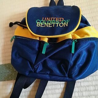 子供用リュック　BENETTON