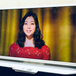 SHARP シャープ 40V型　2016  LC-40R30  ハードディスク&ブルーレイ搭載　液晶テレビ　動作確認済み美品