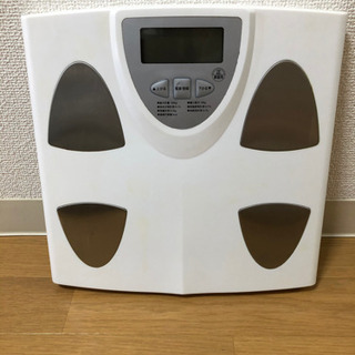 体脂肪率も！体組成計！の画像