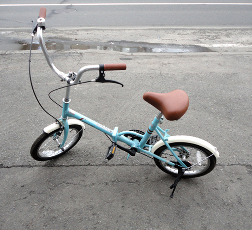 f (エフ) Bonne journee 16インチ折り畳み自転車  折畳自転車 札幌市 白石区 東札幌
