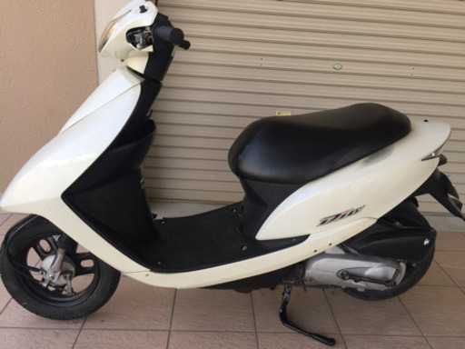 売約済み　ホンダ ディオ 白 ４スト メンテ済み リアタイヤ新品 福岡市