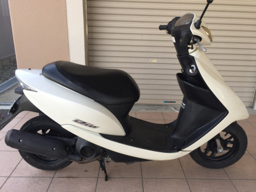 売約済み　ホンダ ディオ 白 ４スト メンテ済み リアタイヤ新品 福岡市