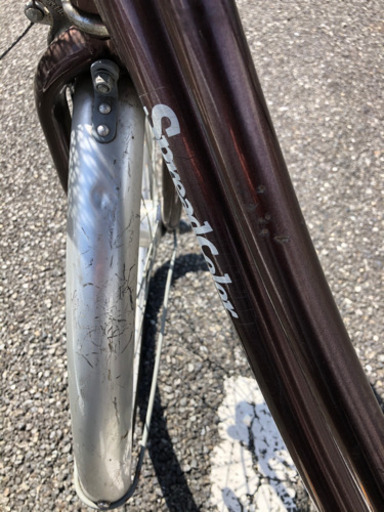 自転車　タイヤ交換済　チャイルドシート 取り付け可能