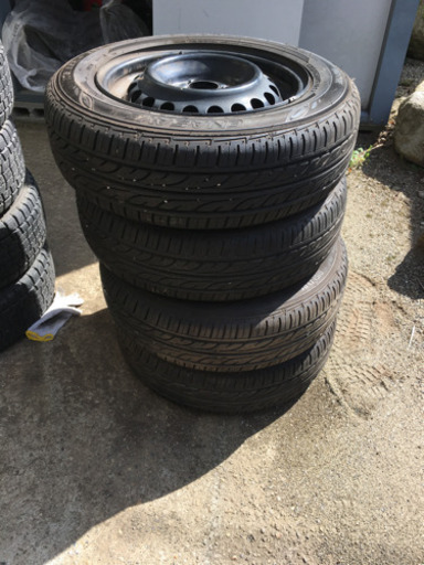 12年製❗️山アリ❗️175/65R14 ダンロップ　エナセーブ　鉄ちん❗️