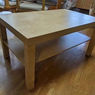 【手渡し希望】IKEA イケア LACK コーヒーテーブル ホワ...