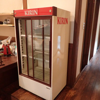 レトロ！KIRIN業務用冷蔵庫　アンティーク家電