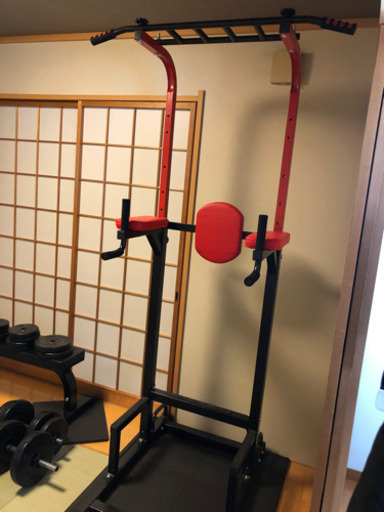 懸垂マシン、ダンベルセット