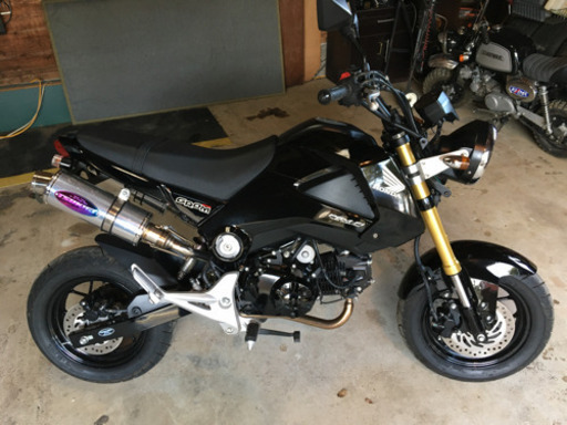 御成約ありがとうございました。グロム125 低走行4000Km台　プチカスタム
