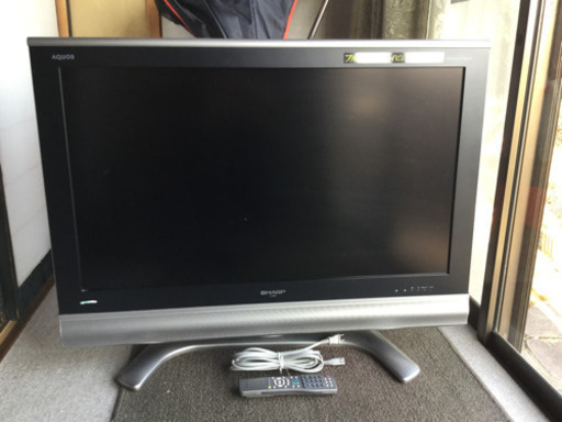 シャープ　37型　テレビ　不具合なし