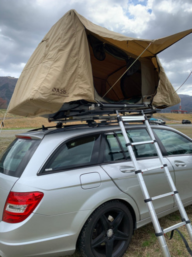 USED  ルーフテント　オアシスAltair１３０　２人用　即使用可能