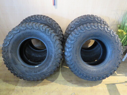 □ BFグッドリッチ4 Mud Terrain マッドテレイン T/A KM3 LT315/75R16 特大オフロードタイヤ 2018年製 良品 引取優先 札幌発
