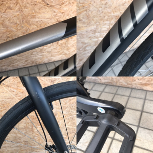 SCHWINN シュイン SUPERSPORT前後ディスクブレーキ 2018 マットブラック/グレー クロスバイク