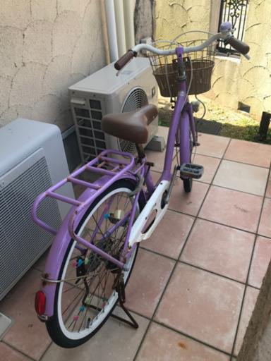 女の子　22インチ　自転車