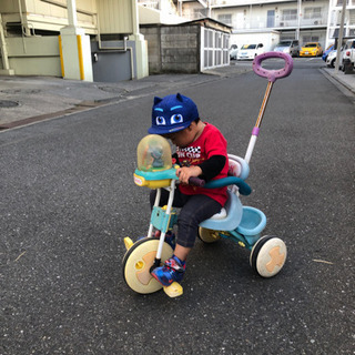 三輪車 使用感ありあり