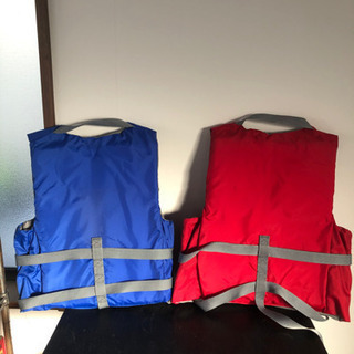 子供用ライフジャケット(レッド&ブルー)