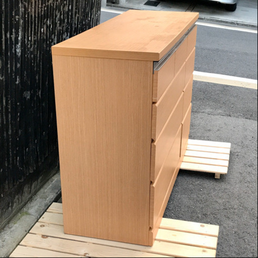 ニトリ　ローチェスト　パンドラ　ライトブラウン