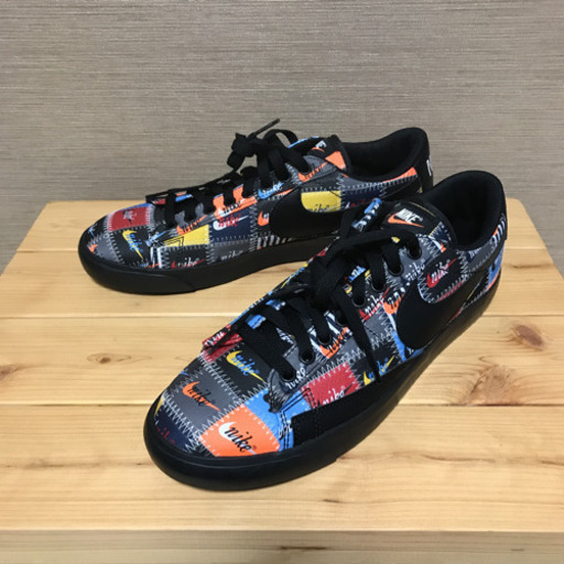 【未使用】ナイキ　ブレーザー　パッチワーク　ブラック　【日本未発売】