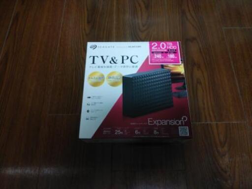 ハードディスク　テレビ録画、PC用2TB（お取引中）