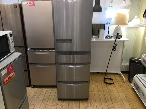 【安心6ヶ月保証付】5ドア冷蔵庫 HITACHI R-S42BM 2012年製 415L 程度C（内部に目立つキズ有）【トレファク桶川店】