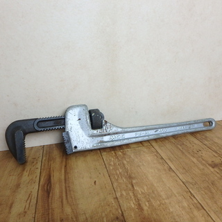 MCC アルミ製ストレートパイプレンチ PW-AL 450mm ...