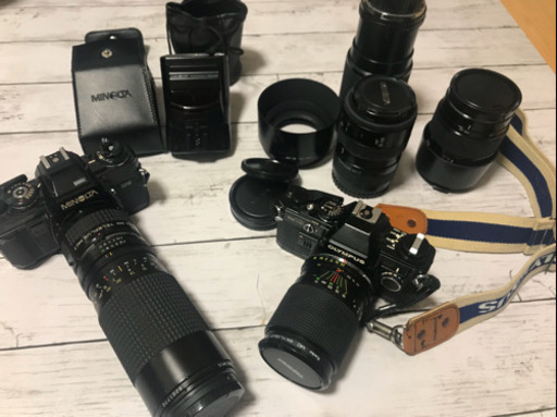 ミノルタ MINOLTA X-700 /オリンパス OM10 レンズセット