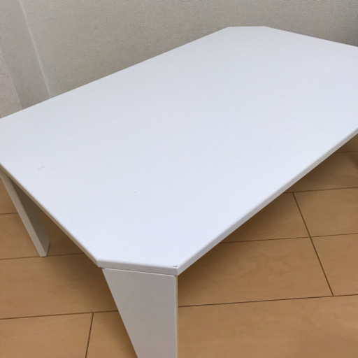 折りたたみテーブル ローテーブル 白 ニトリ