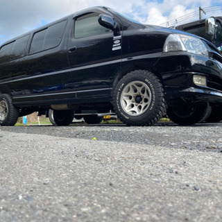 グランド　ハイエース　リフトアップ　キャンピング　ベース　稀少車の画像