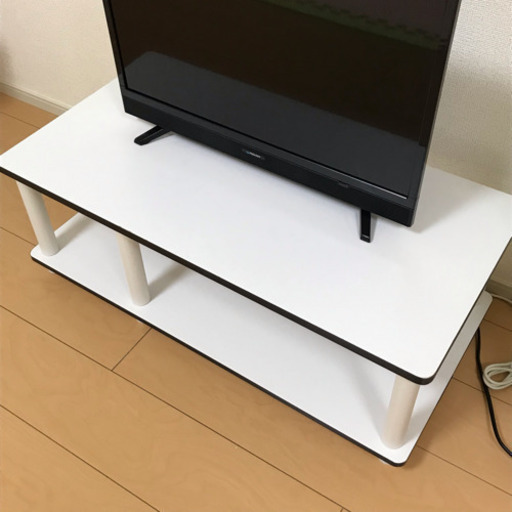 テレビ台 白 美品