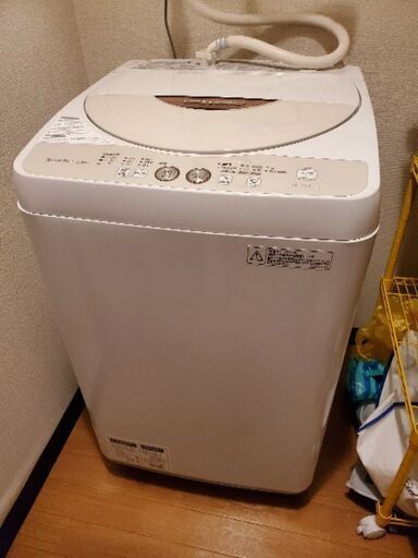 シャープ　洗濯機　4.5kg