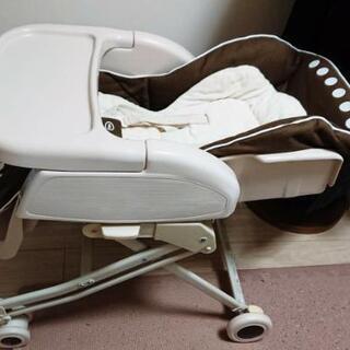 格安！アップリカ 手動 ハイローチェアの画像
