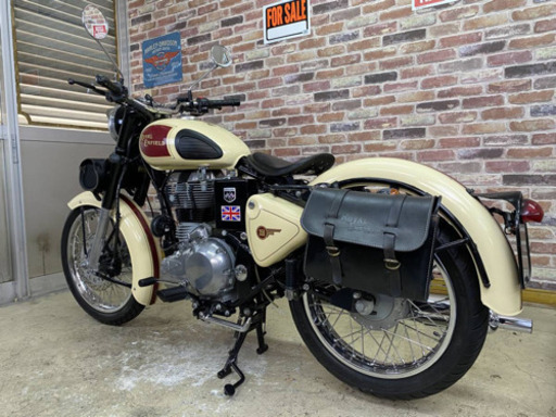 【超低走行3800km外装美車好調】  ロイヤル・エンフィールド クラシック350   【多数画像動画有】  検）ノートン エストレヤ メグロ W800 SR ST