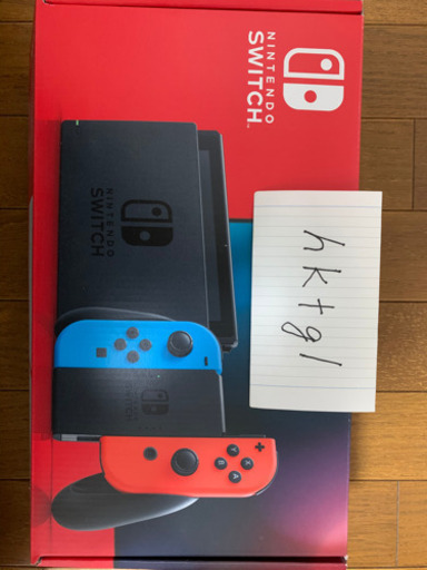 【中古】　新型switch ネオンブルー　ネオンレッド