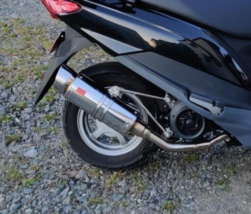 アドレス125 現行型 社外マフラー