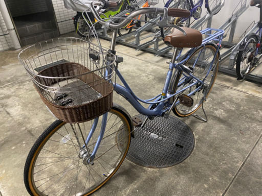 買ってからほとんど使ってない綺麗な自転車