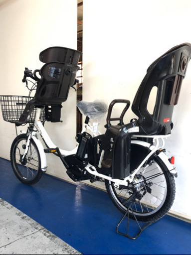 ヤマハ　パスバビー　20インチ 3人乗り 8.7ah 白　高年式　電動自転車