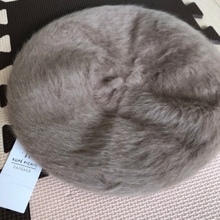 シャギーベレー帽の画像