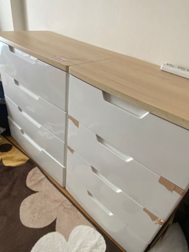 Panasonic製掃除機&大小タンス、洗濯機のセット