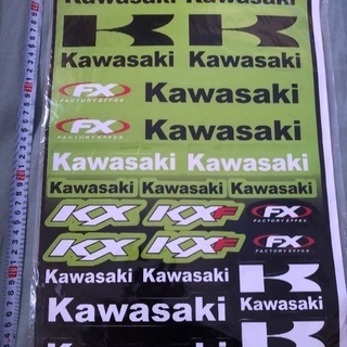 バイク 車 汎用 シール デカール 44×31cmの画像