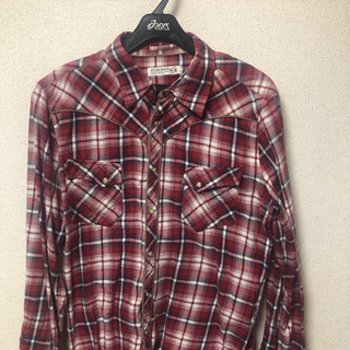 チェックシャツの画像