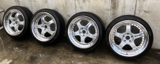 WORK MEISTER S1 3P 18インチ 112 深リム　ゴルフ、アウディ など　McGardボルト付き