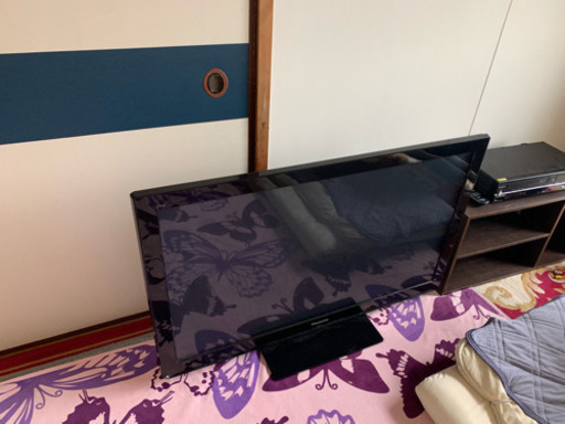 2011製Panasonic42型テレビ テレビ台DVDプレーヤー付き