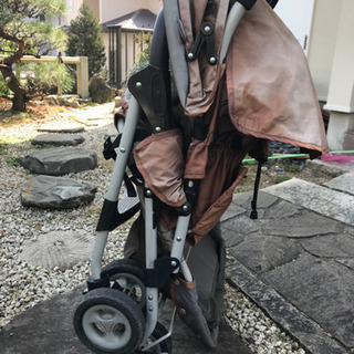 双子・年子 2人乗りベビーカーの画像