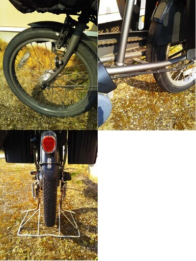 3人乗り電動アシスト自転車 子供乗せ Panasonic ギュットミニDX 黒 20インチ 13.2Ah BAA幼児2人同乗基準適合車