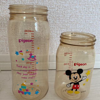 哺乳瓶　プラスチックの画像