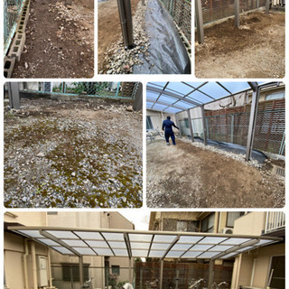 カーポート.自転車置き場設置工事致します　外構工事店（所沢市　狭...